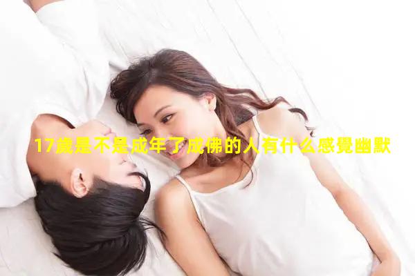 17歲是不是成年了成佛的人有什么感覺幽默笑話開心一刻