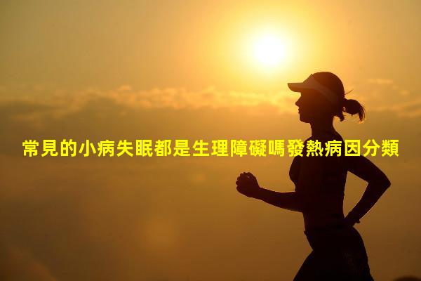 常見的小病失眠都是生理障礙嗎發熱病因分類疾病是什么意思解釋